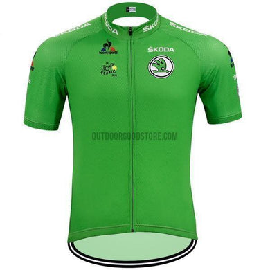 Skoda Tour de France Retro Cycling Jersey-cycling jersey-Outdoor Good Store