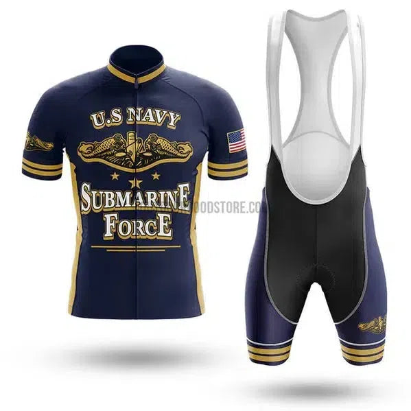 U.S. Navy Submarine Force Military Cycling Jersey Kit-cycling jersey-Outdoor Good Store