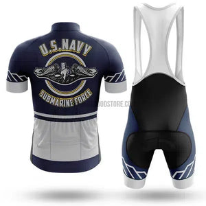 U.S. Navy Submarine Force V2 Military Cycling Jersey Kit-cycling jersey-Outdoor Good Store