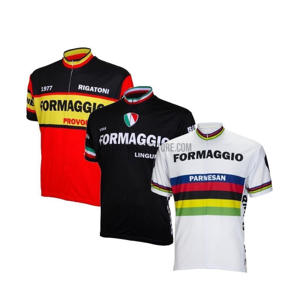  World Jerseys Formaggio 1977 Retro Cycling Jersey