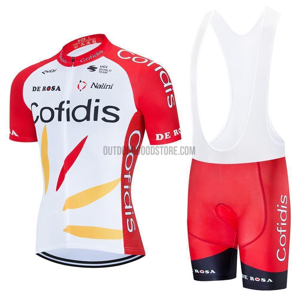 2020 Pro Team Cofidis Cycling Jersey Bib Kit-cycling jersey-Outdoor Good Store