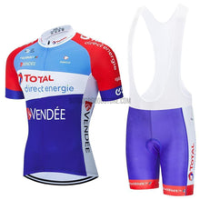 2020 Pro Team Vendee Direct Energie Cycling Jersey Bib Kit-cycling jersey-Outdoor Good Store