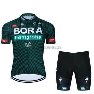 2021 BRA Green Cycling Bike Jersey Kit-cycling jersey-Outdoor Good Store