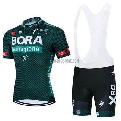 2021 BRA Green Cycling Bike Jersey Kit-cycling jersey-Outdoor Good Store