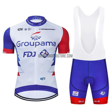 2021 FDJ Cycling Jersey Kit-cycling jersey-Outdoor Good Store