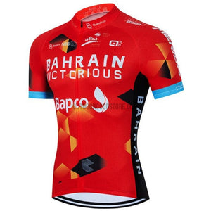 2022 BHR Red Cycling Bike Jersey Kit-cycling jersey-Outdoor Good Store
