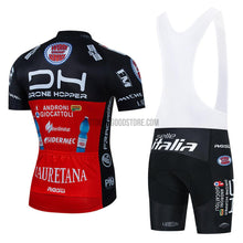 2022 DH Black Red Cycling Bike Jersey Kit-cycling jersey-Outdoor Good Store