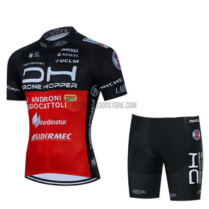 2022 DH Black Red Cycling Bike Jersey Kit-cycling jersey-Outdoor Good Store