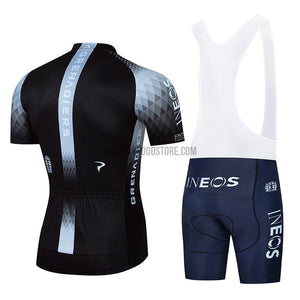 2022 IN Black Cycling Bike Jersey Kit-cycling jersey-Outdoor Good Store