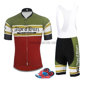 Alpe d'Huez Beer Brew Pub Tour France Cycling Jersey Kit-cycling jersey-Outdoor Good Store