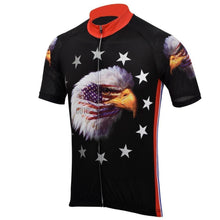 American Eagle Flag Cycling Jersey-cycling jersey-Outdoor Good Store