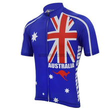 Australia Flag Country Retro Cycling Jersey-cycling jersey-Outdoor Good Store