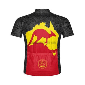 Australia Kangeroo Retro Cycling Jersey-cycling jersey-Outdoor Good Store
