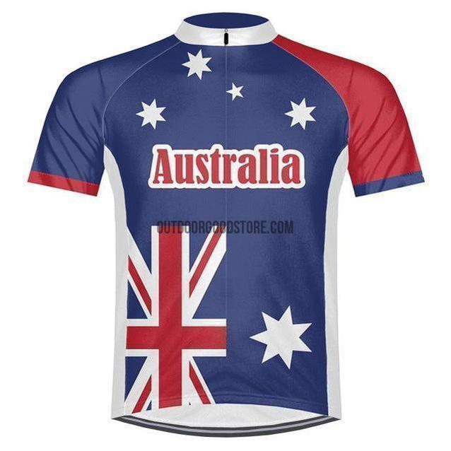 Australia Retro Cycling Jersey-cycling jersey-Outdoor Good Store