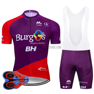 BUR Pro Retro Short Cycling Jersey Kit-cycling jersey-Outdoor Good Store