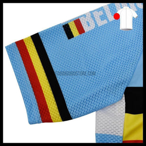 Belgium Team Retro Cycling Jersey-cycling jersey-Outdoor Good Store