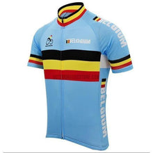 Belgium Team Retro Cycling Jersey-cycling jersey-Outdoor Good Store