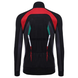 Black Italy Long Cycling Jersey-cycling jersey-Outdoor Good Store