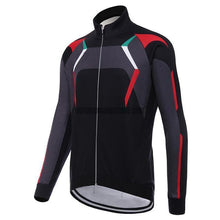Black Italy Long Cycling Jersey-cycling jersey-Outdoor Good Store