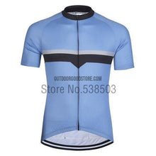 Black Striped Retro Cycling Short Jersey-cycling jersey-Outdoor Good Store