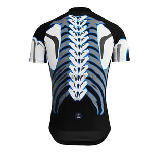 Bones Skeleton Retro Cycling Jersey-cycling jersey-Outdoor Good Store