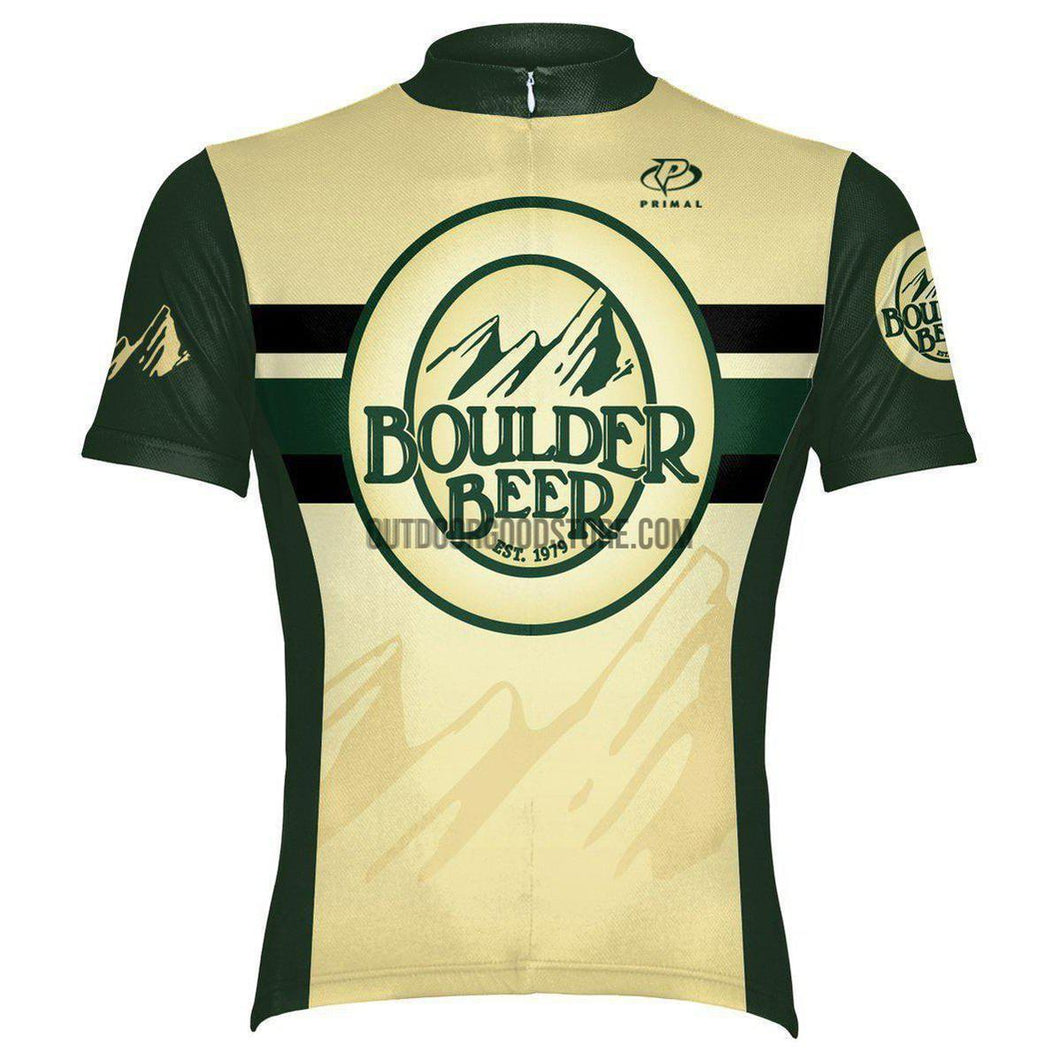 Boulder Beer Retro Cycling Jersey-cycling jersey-Outdoor Good Store