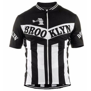 Brooklyn Retro Cycling Jersey-cycling jersey-Outdoor Good Store