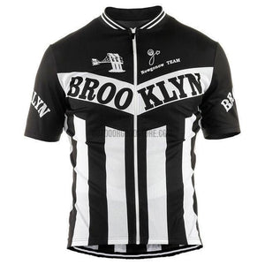 Brooklyn Retro Cycling Jersey-cycling jersey-Outdoor Good Store