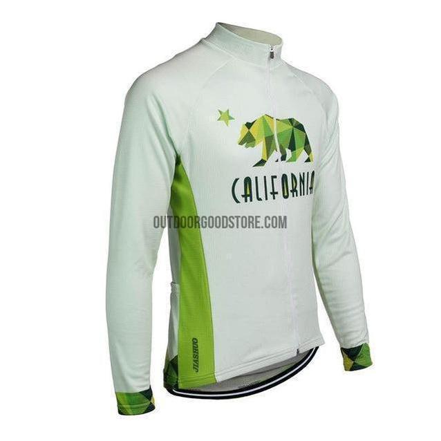 California Long Cycling Jersey-cycling jersey-Outdoor Good Store