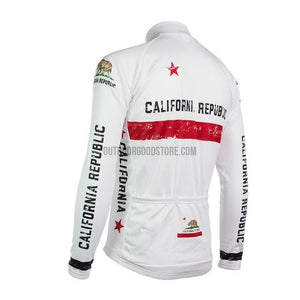 California Republic Long Sleeve Cycling Jersey-cycling jersey-Outdoor Good Store