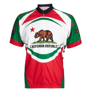 California Republic Retro Cycling Jersey-cycling jersey-Outdoor Good Store