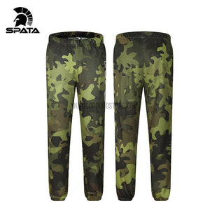 Camouflage Green Bass Fish Zipper Jacket Pants Set-Fishing Clothings-Outdoor Good Store