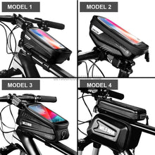 Cellphone Frame Mount Cycling Bag Storage Up To 6.5" Water Resistant-Bicycle Bags & Panniers-Outdoor Good Store