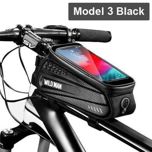 Cellphone Frame Mount Cycling Bag Storage Up To 6.5