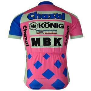 Chazal Konig MBK Retro Cycling Jersey-cycling jersey-Outdoor Good Store