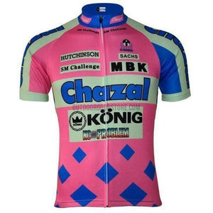 Chazal Konig MBK Retro Cycling Jersey-cycling jersey-Outdoor Good Store