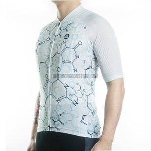 Chemistry Molecules Retro Cycling Jersey-cycling jersey-Outdoor Good Store