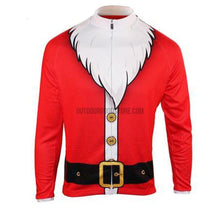 Christmas Santa Clause Long Cycling Jersey-cycling jersey-Outdoor Good Store