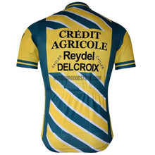 Credit Agriocole Reydel Delcroix Retro Cycling Jersey-cycling jersey-Outdoor Good Store