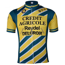 Credit Agriocole Reydel Delcroix Retro Cycling Jersey-cycling jersey-Outdoor Good Store