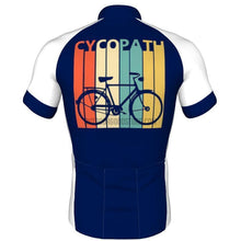 Cycopath V2 Funny Bike Retro Cycling Jersey (Customizable)-cycling jersey-Outdoor Good Store