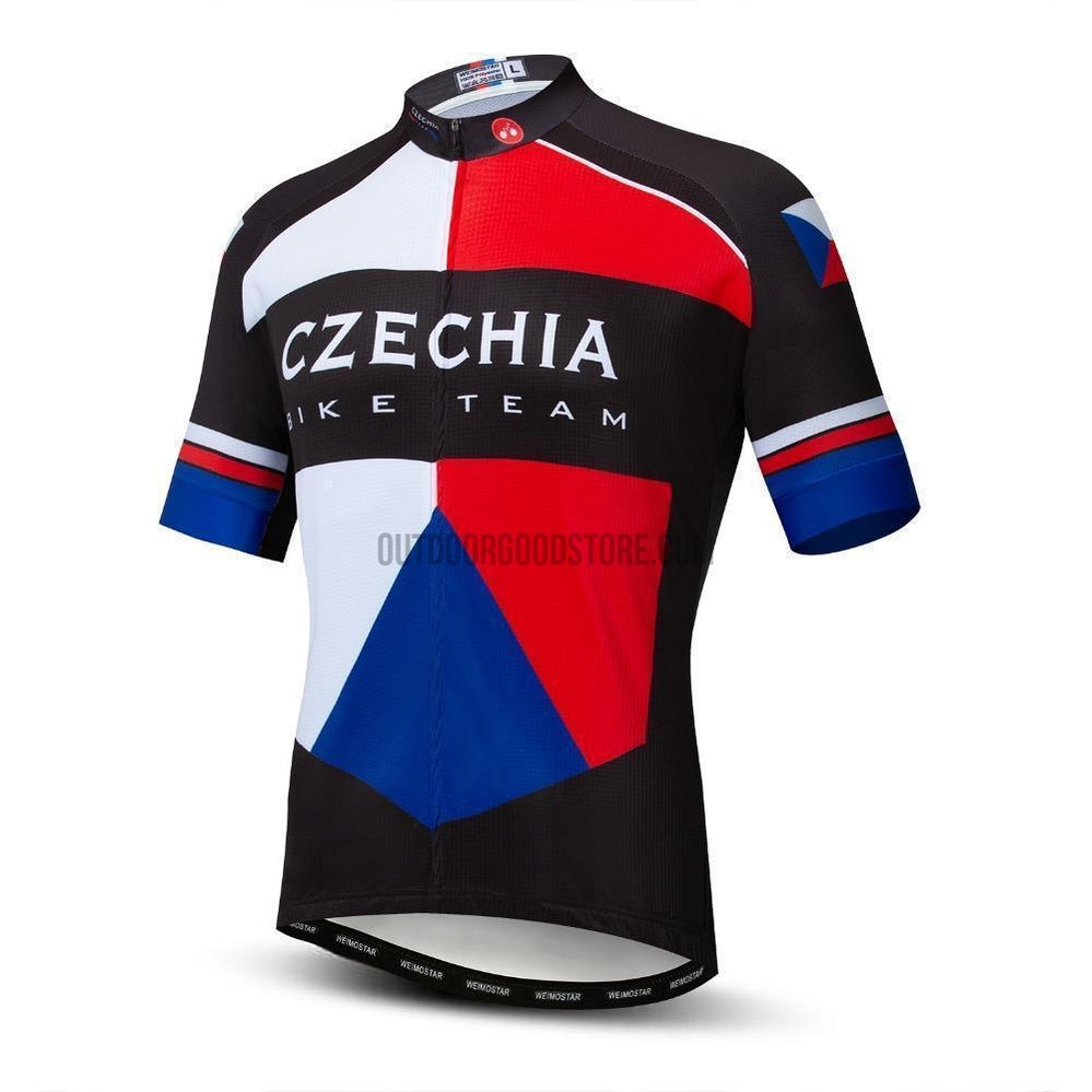 Czech Czechia Bike Team Cycling Jersey-cycling jersey-Outdoor Good Store