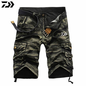 DAIWA Cargo Fishing Shorts with Belt-Fishing Clothings-Outdoor Good Store