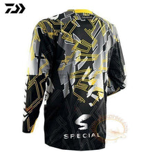 DAIWA Digital Camouflage Long Sleeve Fishing Jersey Shirt-fishing jersey-Outdoor Good Store