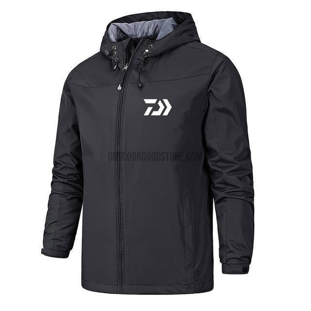 DAIWA Hooded Quick Dry Fall Water Repellent Fishing Jacket – Outdoor Good  Store