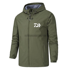 DAIWA Hooded Quick Dry Fall Water Repellent Fishing Jacket-Outdoor Good Store