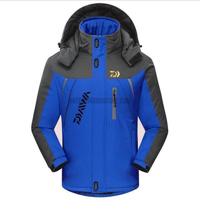 DAIWA Hooded Winter Fleece Fishing Jacket – Outdoor Good Store