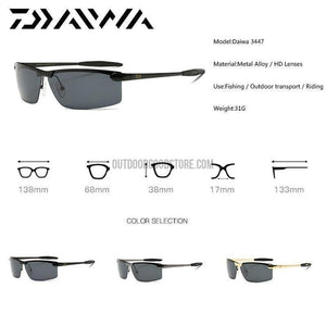 DAIWA Outdoor Fishing Polarized Sunglasses-Fishing Eyewear-Outdoor Good Store