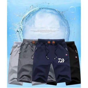 DAIWA Quickdry Polyester Cotton Fishing Shorts-Fishing Shorts-Outdoor Good Store