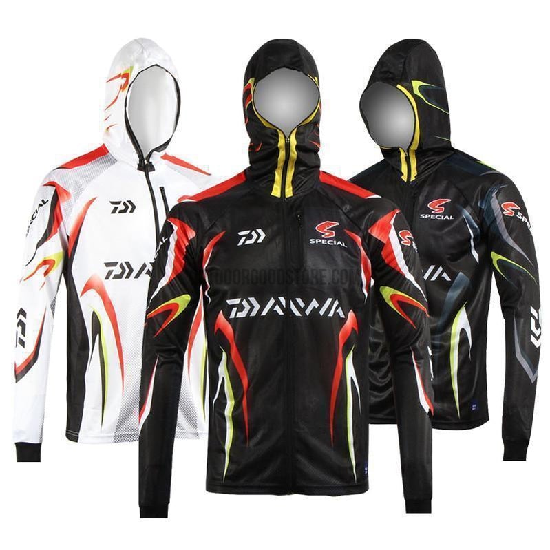 DAIWA Special Full Zipper Hooded Fishing Jersey – Outdoor Good Store